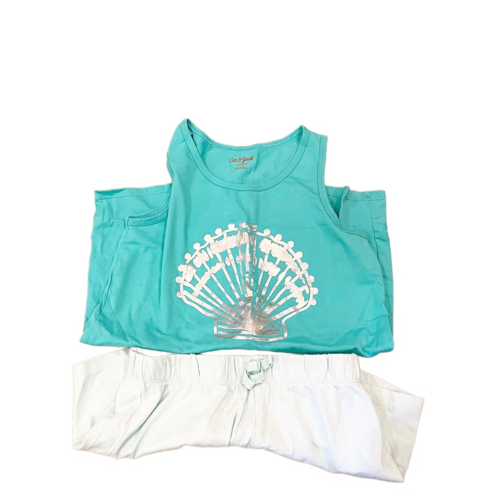 Cat & Jack and The Children’s Place Tank Top and Shorts Bundle Girls Size 10/12